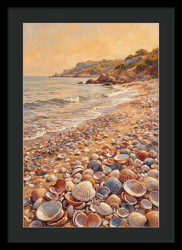 Shells Along The Mediterranean Shore