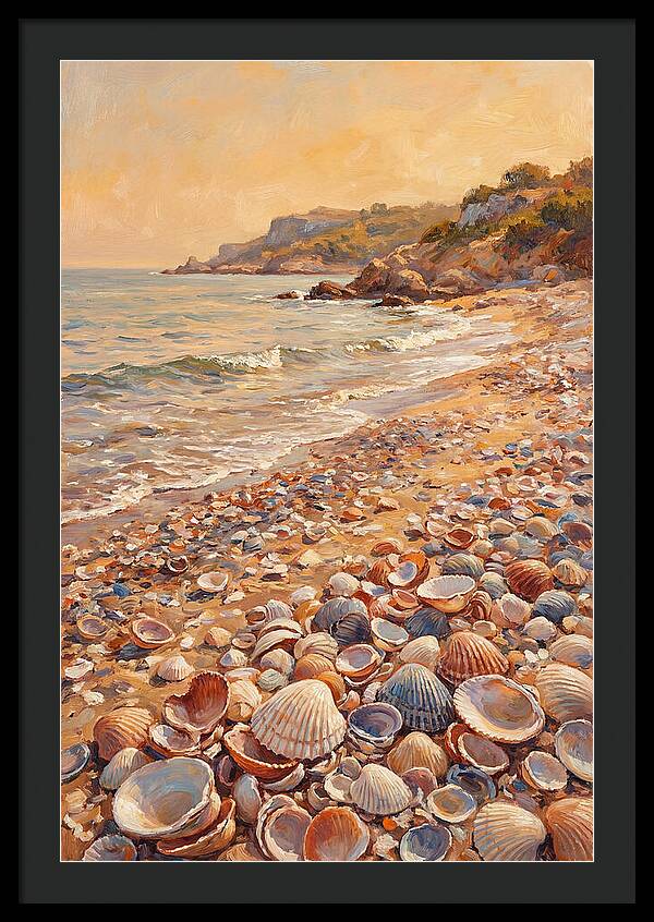 Shells Along The Mediterranean Shore
