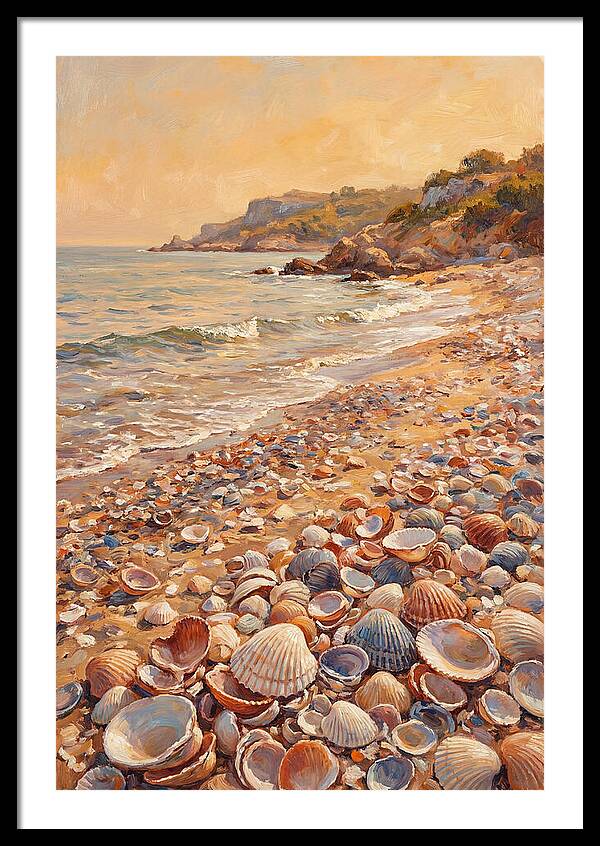 Shells Along The Mediterranean Shore