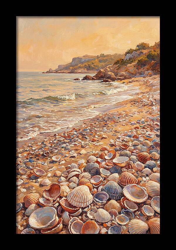 Shells Along The Mediterranean Shore