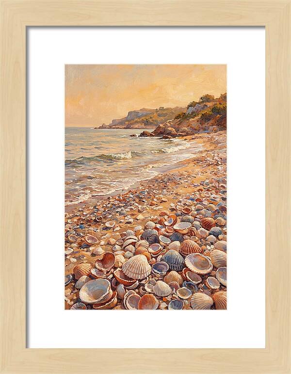Shells Along The Mediterranean Shore
