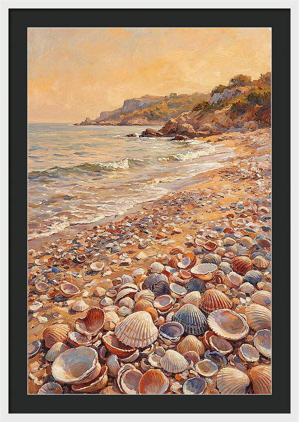 Shells Along The Mediterranean Shore