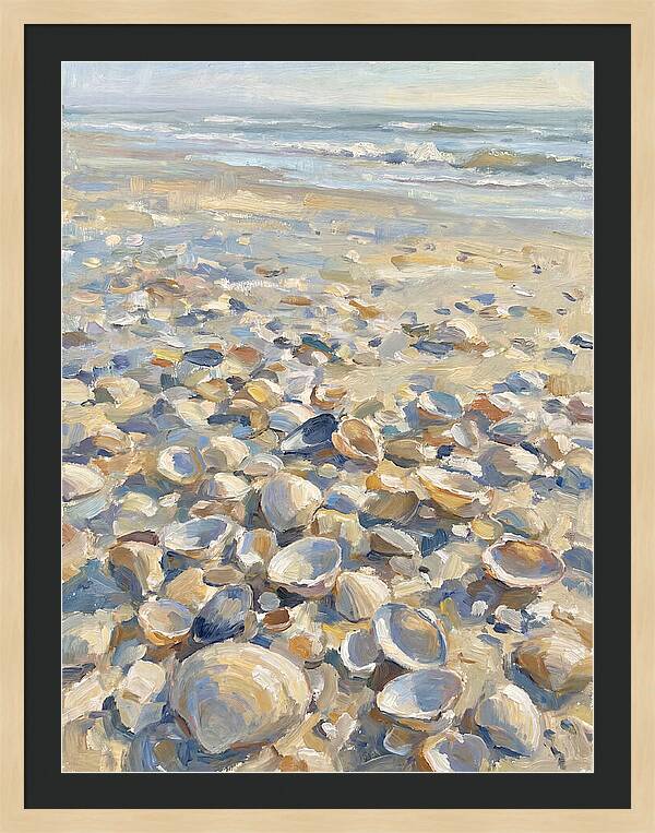 Shells Along The Shoreline