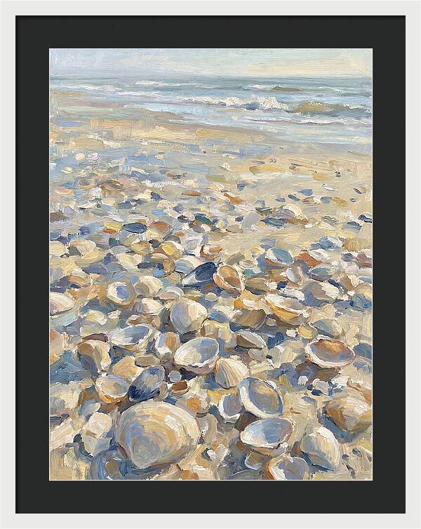 Shells Along The Shoreline