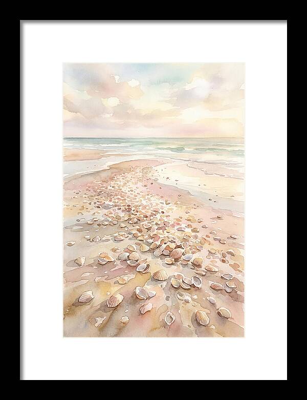 Shells On A Serene Shoreline