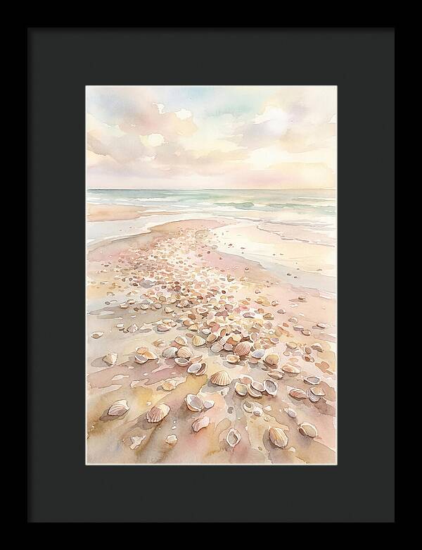 Shells On A Serene Shoreline