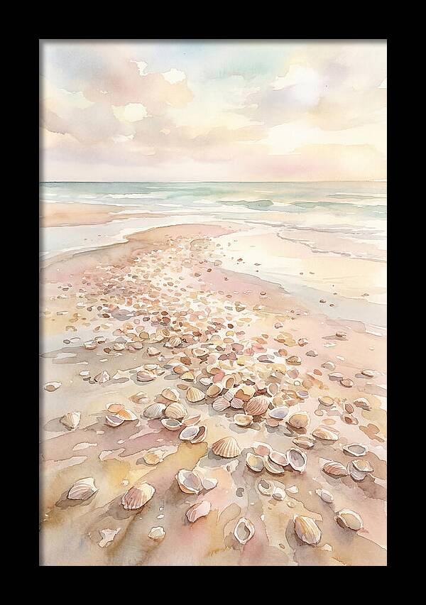 Shells On A Serene Shoreline