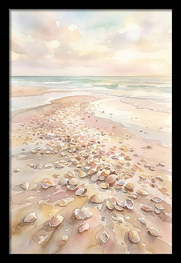 Shells On A Serene Shoreline