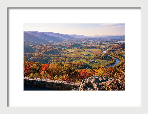 Shenandoah Valley In Autumn