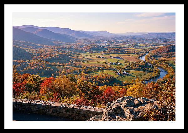 Shenandoah Valley In Autumn