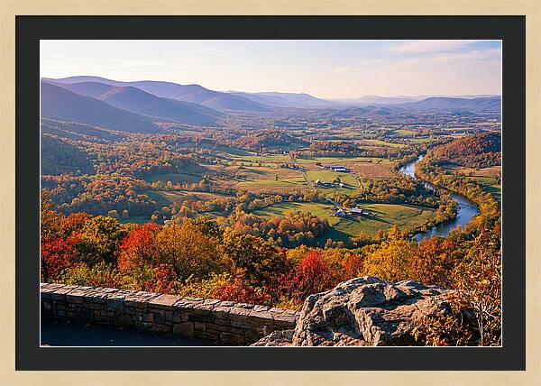 Shenandoah Valley In Autumn