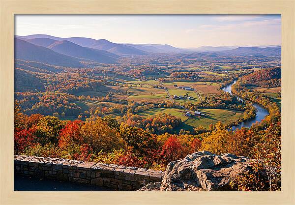 Shenandoah Valley In Autumn