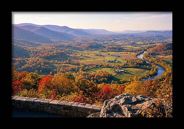 Shenandoah Valley In Autumn