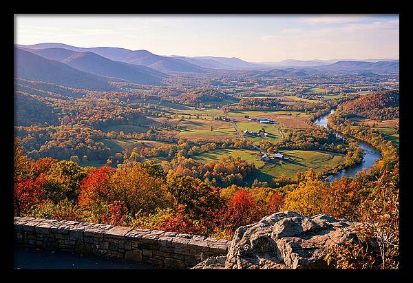 Shenandoah Valley In Autumn