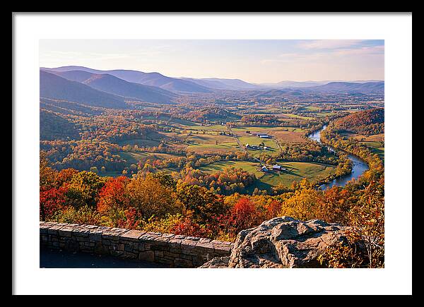 Shenandoah Valley In Autumn