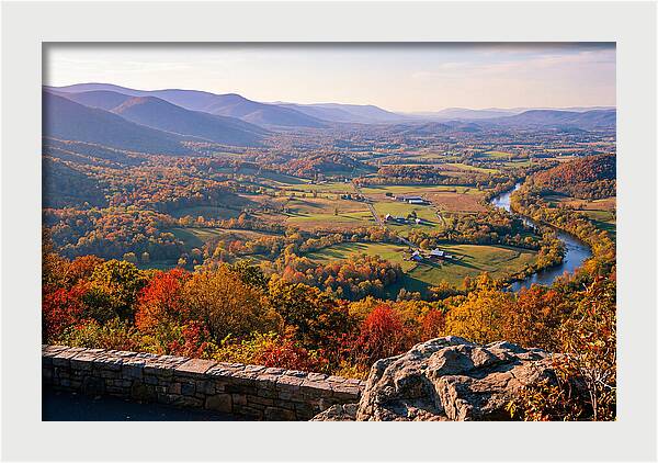 Shenandoah Valley In Autumn