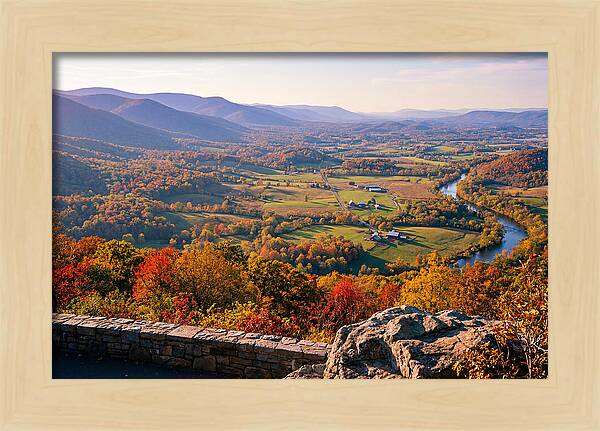 Shenandoah Valley In Autumn