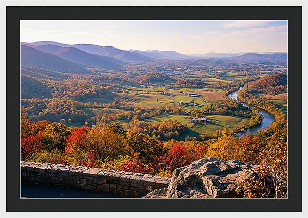 Shenandoah Valley In Autumn