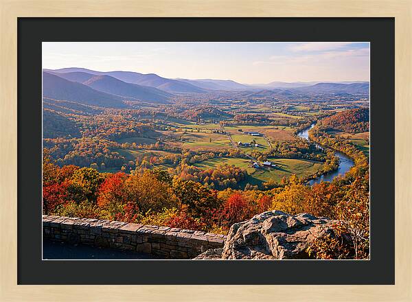 Shenandoah Valley In Autumn