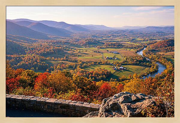 Shenandoah Valley In Autumn