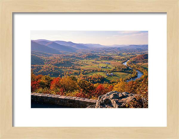 Shenandoah Valley In Autumn