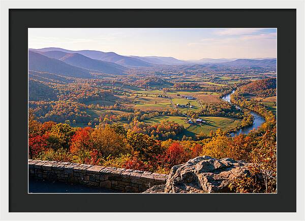 Shenandoah Valley In Autumn