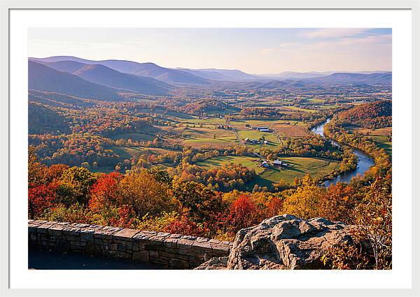 Shenandoah Valley In Autumn