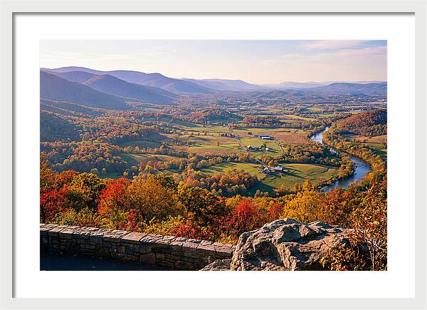 Shenandoah Valley In Autumn