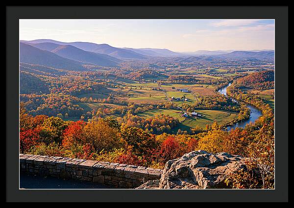Shenandoah Valley In Autumn