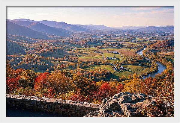 Shenandoah Valley In Autumn