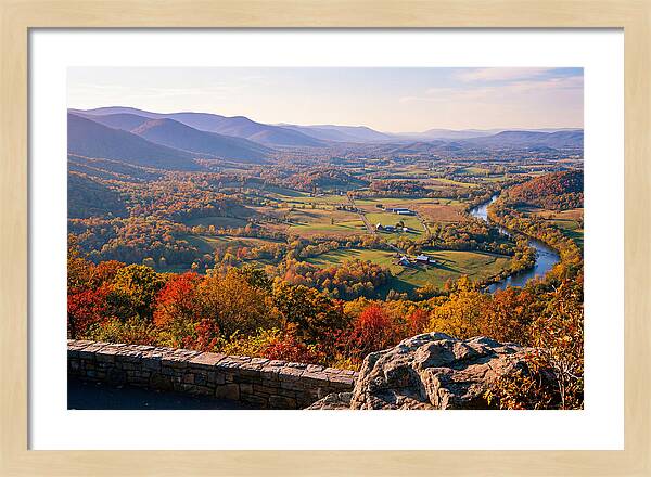 Shenandoah Valley In Autumn
