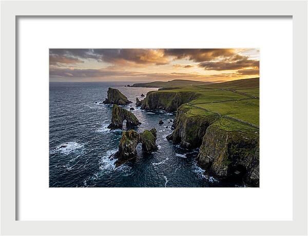 Shetland Coastline Serenity