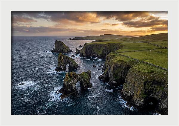Shetland Coastline Serenity