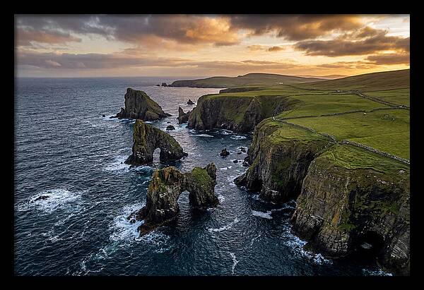 Shetland Coastline Serenity