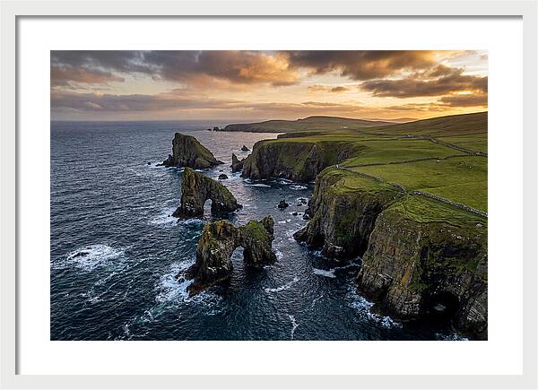 Shetland Coastline Serenity