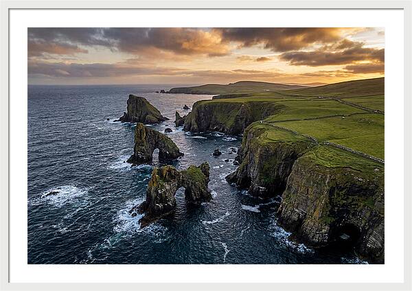 Shetland Coastline Serenity