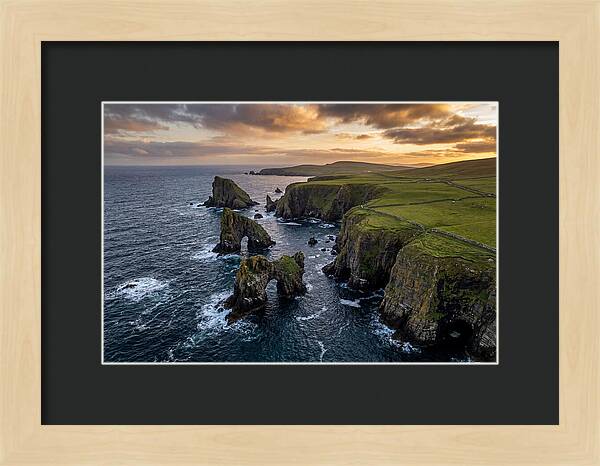 Shetland Coastline Serenity