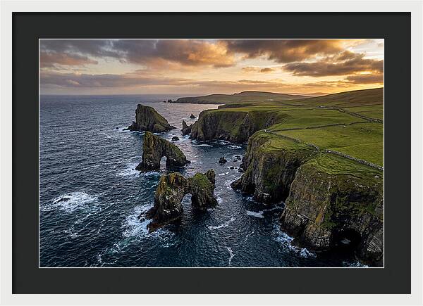Shetland Coastline Serenity