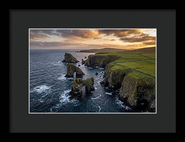 Shetland Coastline Serenity