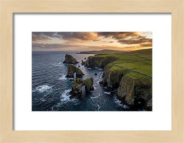 Shetland Coastline Serenity