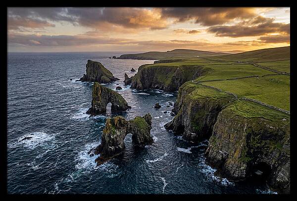 Shetland Coastline Serenity