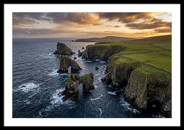 Shetland Coastline Serenity