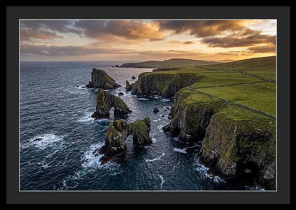 Shetland Coastline Serenity