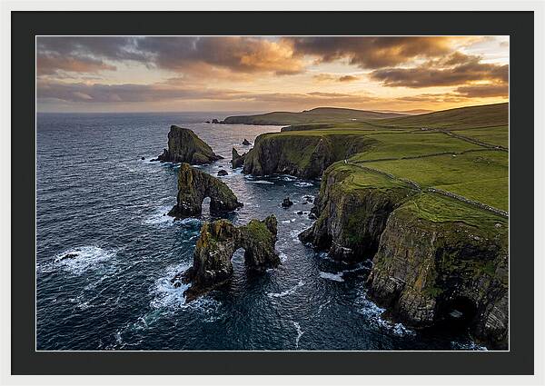 Shetland Coastline Serenity