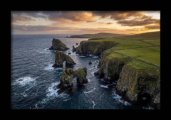 Shetland Coastline Serenity