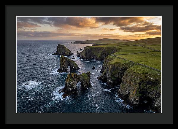 Shetland Coastline Serenity