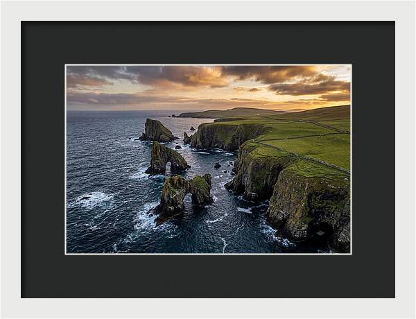 Shetland Coastline Serenity