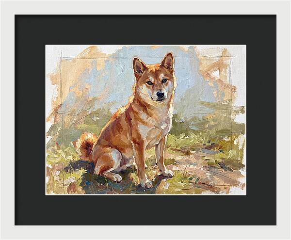 Shiba Inu In Natural Light