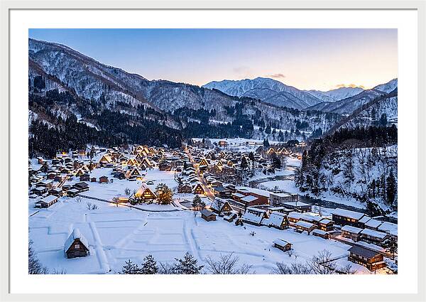 Shirakawago Winter Serenity