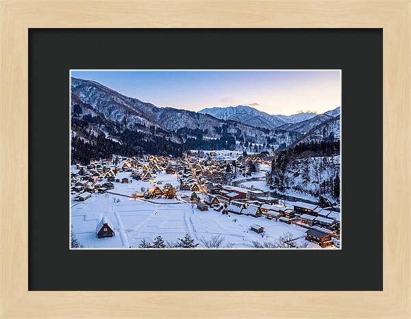 Shirakawago Winter Serenity